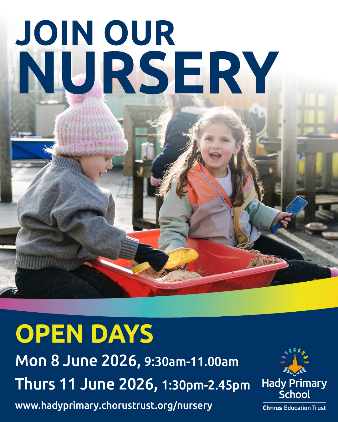 Hady Nursery Open Day Poster