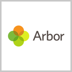 Arbor logo and link to Arbor